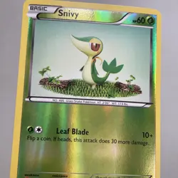 Pokemon TCG 2011 Black & White Base Card -- Snivy 2/114 Reverse Holo - Image 2