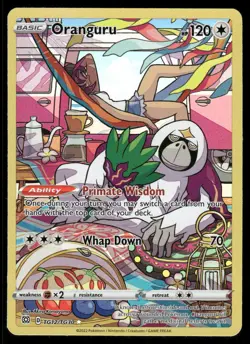 Pokemon Cards Oranguru TG12/TG30 Brilliant Stars Trainer Gallery Holo NM *2 - Image 1