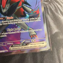 Pokemon TCG N's Zoroark EX Holo Ultra Rare Card Journey Together 175/159 - Image 4