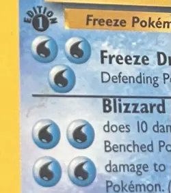 1999 Pokemon TCG Fossil Articuno Rare 1st First Edition Card 17/62 Vintage - Image 3