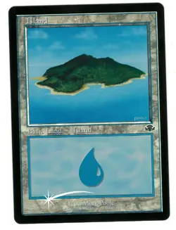 MTG Island Retro Frame Foil Dominaria Remastered 404 Magic The Gathering TCG - Image 1