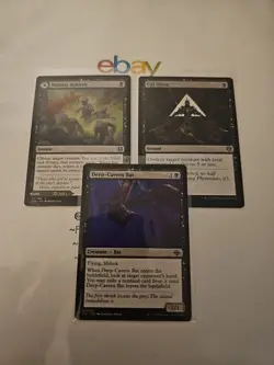 1x Malakir Rebirth, 1x Deep-Cavern Bat, 1x Cut Down, NM MTG - Image 1
