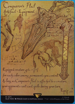 Conqueror's Flail (Secret Lair) FOIL Secret Lair Drop MINT (503274) ABUGames - Image 1