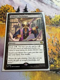 1x Splinter's Technique NM Eng MTG - MTG TMNT - Image 4