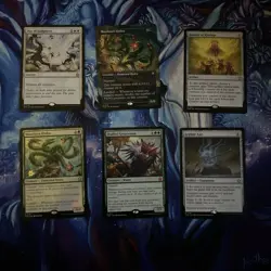 MTG Foundations Pre-Release Lot Magic The Gathering Good Deal mossborn hydra - Image 1