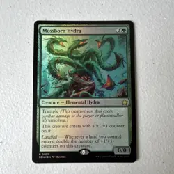 Foundations #107 Mossborn Hydra Foil X1 - Image 1
