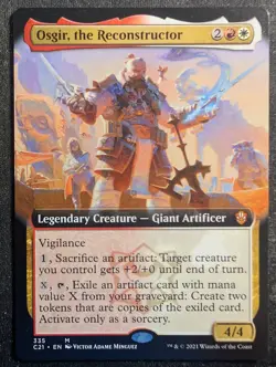 Osgir, the Reconstructor - Extended - Commander 2021 (MTG) - Image 1