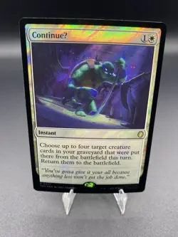 ContinueU (Surge Foil) #7 Teenage Mutant Ninja Turtles Foil - Image 1