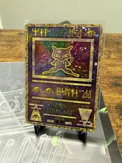 VINTAGE POKEMON ANCIENT MEW CARD & JAPANESE LUGIA MOVIE PROGRAM😱🔥 - Image 3
