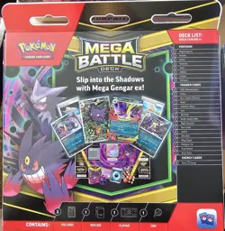 2025 Pokemon Mega Battle Deck Mega Gengar ex - Image 1