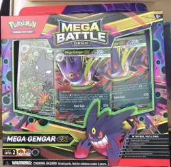 2025 Pokemon Mega Battle Deck Mega Gengar ex - Image 2