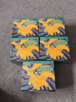 Pokemon TCG Ascended Heroes ETB Elite Trainer Box x5 Sealed Trusted Seller ✅ - Image 1