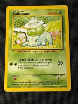 Bulbasaur 44/102 - Pokemon Base Set Unlimited 2 - Image 1