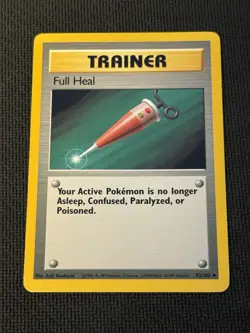 Full Heal 82/102 - Pokemon Base Set Unlimited 3 - Image 1