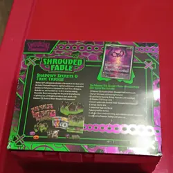 Pokemon TCG Shrouded Fable Elite Trainer Box English Card Sleeves Okidogi 2024 - Image 3