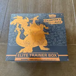 Pokemon TCG Champion’s Path Elite Trainer Box Factory Sealed ETB Box Charizard - Image 1