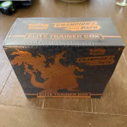 Pokemon TCG Champion’s Path Elite Trainer Box Factory Sealed ETB Box Charizard - Image 2