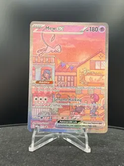 Mew EX SVP 053 BLACK STAR PROMO - Pokemon TCG Scarlet Violet 151 Full Art - Image 1