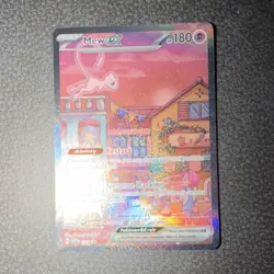 Pokemon Mew EX Full Art Promo Holo Sv: Scarlet & Violet 053 180HP English - Image 1