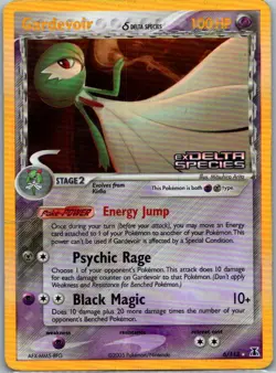 Pokemon TCG Gardevoir (Delta Species) Rare Reverse Holo Delta Species 6/113 HP - Image 1