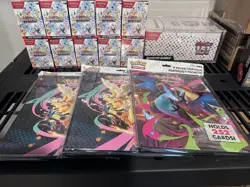 3x 9 Pocket Portfolio Pokemon Mega Evolution Ascended Heroes Phantasmal Flames - Image 1