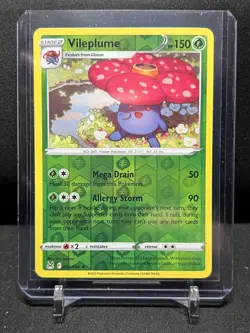Vileplume 003/196 Reverse Holo Rare Pokemon 2022 Lost Origin NM - Image 1