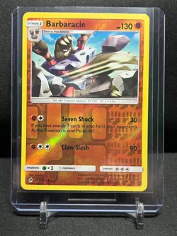 Barbaracle 67/131 Reverse Holo Rare Pokemon 2018 Forbidden Light - LP - Image 1