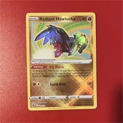 Pokemon Radiant Hawlucha 081/189 Swsh10 Astral Radiance Radiant Rare Holo 90 HP - Image 1