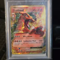Pokemon Charizard EX Ultra Rare Holo Evolutions PSA 10 12/108 English 2016 - Image 2