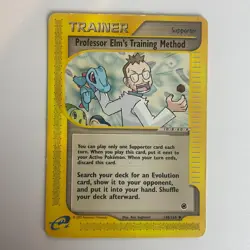 Professor Elm's Training Method 148/165 Expedition Uncommon Pokemon HP+ - Image 3