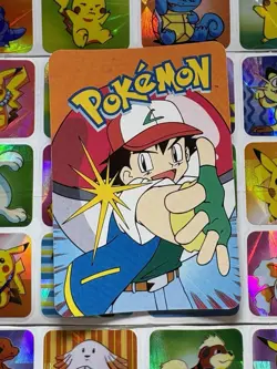 Pokemon 151 Vintage Pocket Monsters Vending HOLO Prism Sticker 2000 Nintendo - Image 5