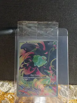 Pokemon Mega Evolution Bulbasaur Stamped Promo 133/132 Illustration Rare Sealed - Image 3