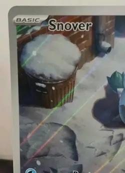 Snover 140/132 Mega Evolution Holo NEAR MINT Pokemon Illustration Rare - Image 2