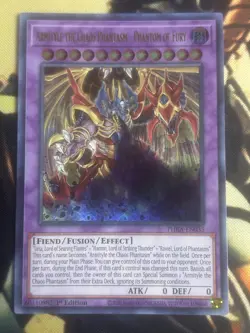 Yugioh: Armityle the Chaos Phantasm - Phantom of Fury PHRA-EN035 Ultra 1st Ed LP - Image 1