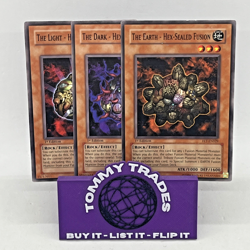 Yu-Gi-Oh! The Dark The Light The Earth Hex Sealed Fusion FET-EN028 1st Edition - Image 1