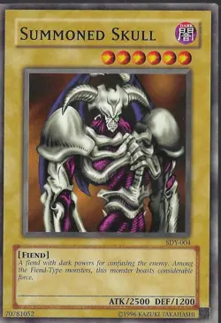 Yugioh Starter Deck: Yugi #SDY-004 Summoned Skull - Image 1