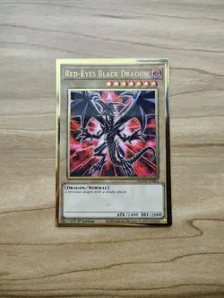 Yu-Gi-Oh! - Red-Eyes Black Dragon 1x - Premium Gold Rare - MGED-EN003 - Image 1