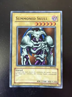Summoned Skull SDY-004 Starter Deck: Yugi Unlimited Yu-Gi-Oh TCG - Image 1
