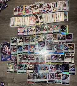 One Piece TCG 400+ BULK LOT OP14-EB04 Alt art SEC Holos Leaders Events SR R UC C - Image 1