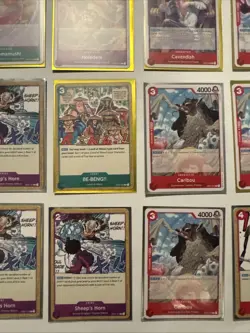 ONE PIECE PRE-ERRATA 32 CARD LOT OP01 ROMANCE DAWN 1st EDITION - Image 4
