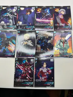 Gundam arsenal base card 10 piece set BANDAI JAPAN TCG - Image 1