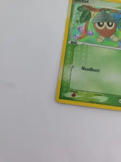 Pokemon TCG Seedot Reverse Holo Stamped Card 60/100 Crystal Guardians - Image 3