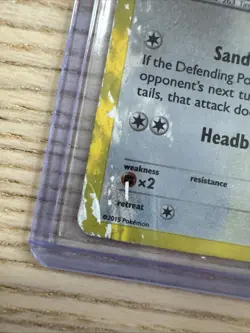 Zigzagoon 11/12 Holo 2015 McDonalds Exclusive Promo Pokemon Card TCG HP Damaged - Image 2