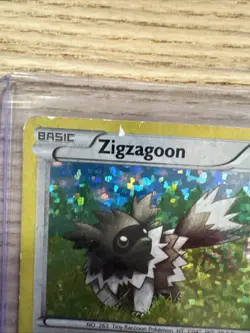 Zigzagoon 11/12 Holo 2015 McDonalds Exclusive Promo Pokemon Card TCG HP Damaged - Image 3