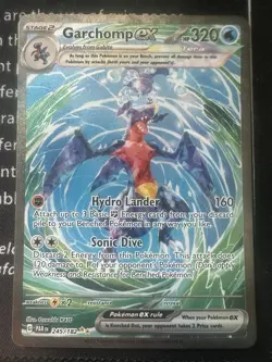Garchomp ex 245/182 Paradox Rift Illustration Rare Near Mint Pokemon Card - Image 1