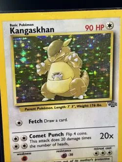1995 Kangaskhan 5/64 Rare! Pokemon TCG Card Jungle Holo WOTC 90 HP - Image 2