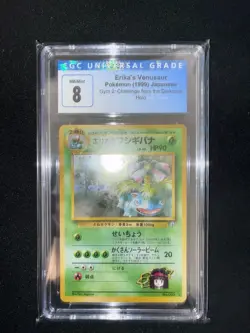 Erika's Venusaur Holo Japanese No. 003 CGC 8 NM-MT Pokemon Card - Image 1