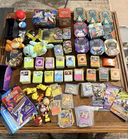 Huge Pokemon Collection Around 2300 Cards Plus Collectibles - Image 1