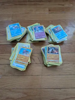 Pokemon 600+ Card Bulk Lot Common Uncommon trainer Cards Lot Bundle Nm-lp - Image 1