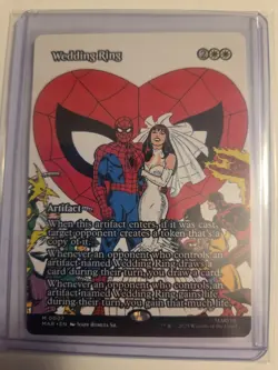 MTG Wedding Ring Borderless, Marvel Universe Eternal-Legal, Regular Card #0007 - Image 1